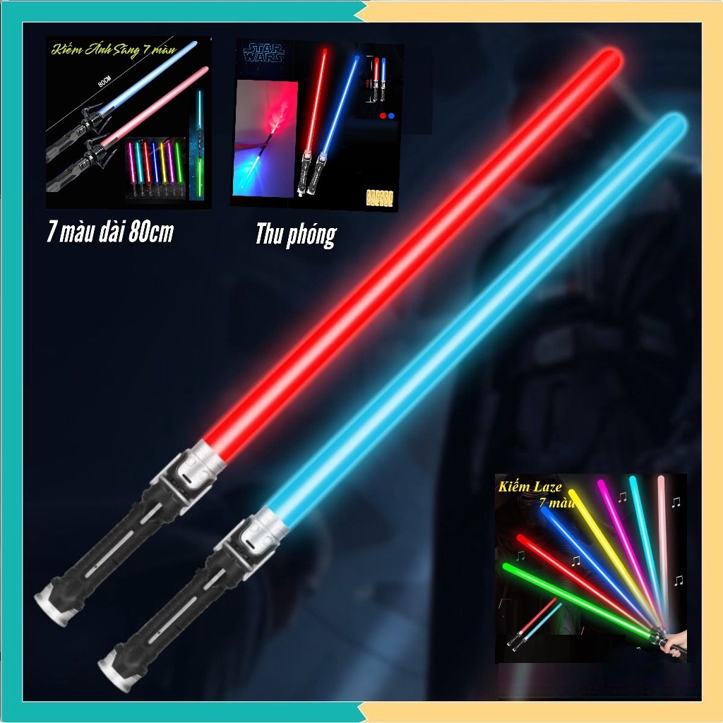 Đồ Chơi Thanh Kiếm Ánh Sáng - Kiếm Laze Light Saber Nhựa Cho Bạn Trẻ Siêu Ngầu