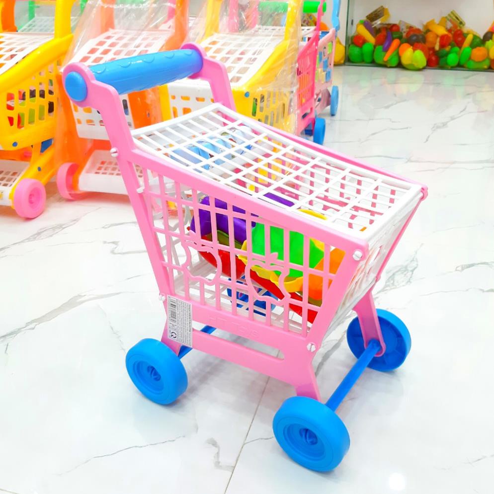 Xe đẩy siêu thị đồ chơi cho bé  HT7658