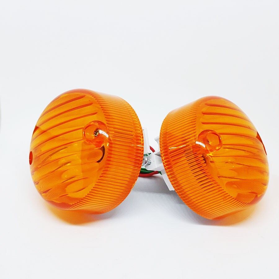 CẶP XI NHAN TRƯỚC XE CUB CHÓA CAM