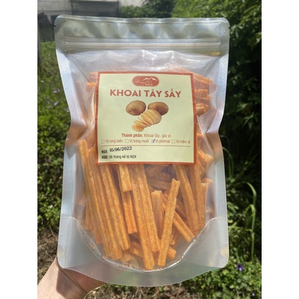 Snack Khoai tây lắc pho mai sấy giòn 250g giòn thơm béo ngậy
