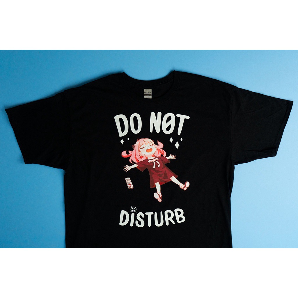 Áo thun Anya - Đừng Làm Phiền - Unisex Trùm Cuối Manga Anime, Cotton 100% 2 màu nam nữ 0013