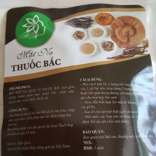Mặt nạ thuốc bắc
