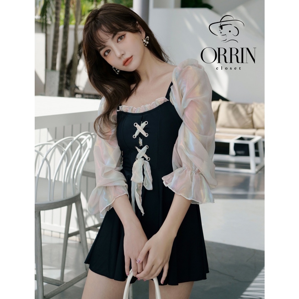 [Tặng Chong Chóng Gắn Mũ] Đồ Bơi Váy Bơi Bikini Váy Hologram Tay Lửng Váy Chụp Ảnh Váy Checkin ~ ORIN ORRIN CLOSET | BigBuy360 - bigbuy360.vn