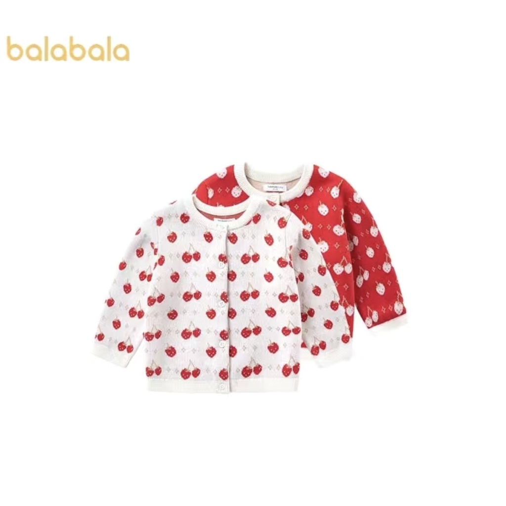 (0-4 tuổi) Áo len bé gái hãng BALABALA 200321103001