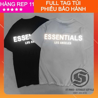 ⚡️[Freeship - Full Tag Túi]⚡️ Áo Fear Of God,  FOG ESSENTIALS LA phản quang cao cấp bản ss19, áo essential, áo fg