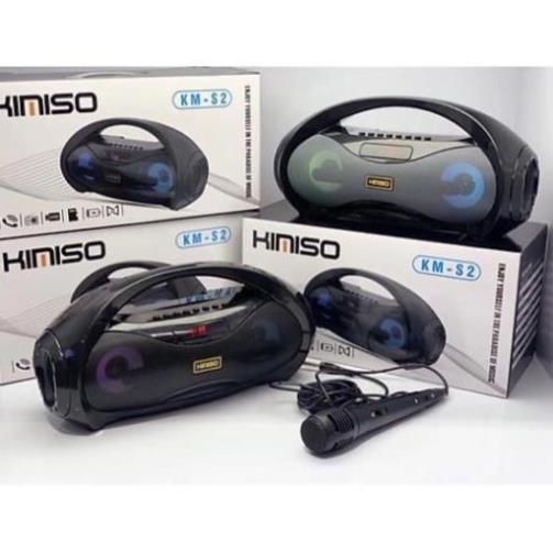Loa bluetooth Kimiso KM-S1/S2 hát karaoke, loa kimoso hát karaoke - Tặng kèm mic hát - TongkhoGiaDung