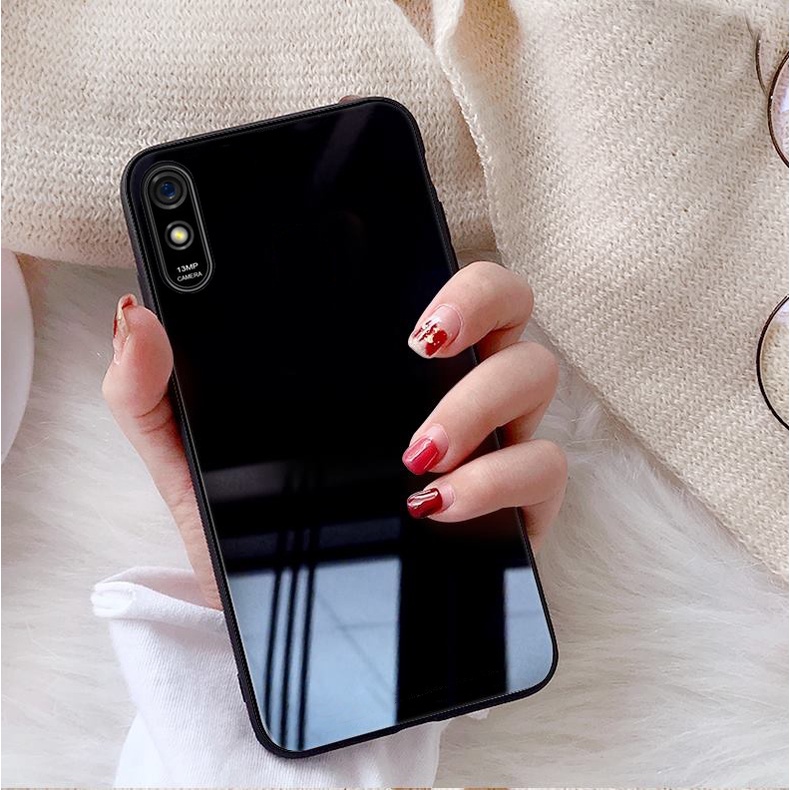 Ốp Lưng XIAOMI REDMI 9A Mặt kính gương sáng bóng cao cấp