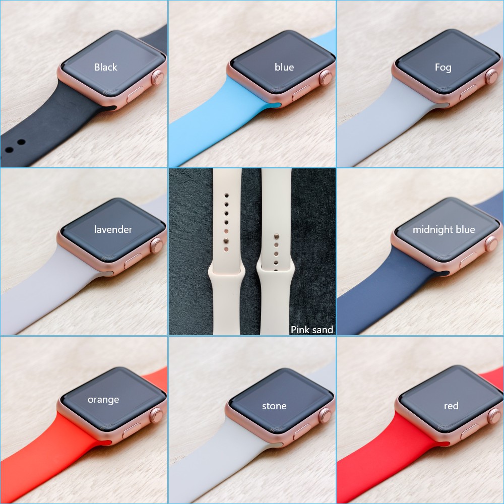 Dây cao su (sport band) apple watch, cam kết zin chính hãng apple