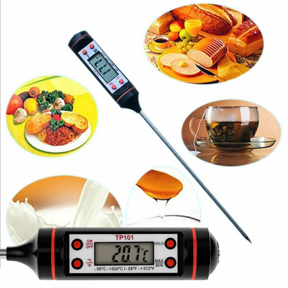 Bút nhiệt kế điện tử với màn hình LCD dùng trong nhà bếp