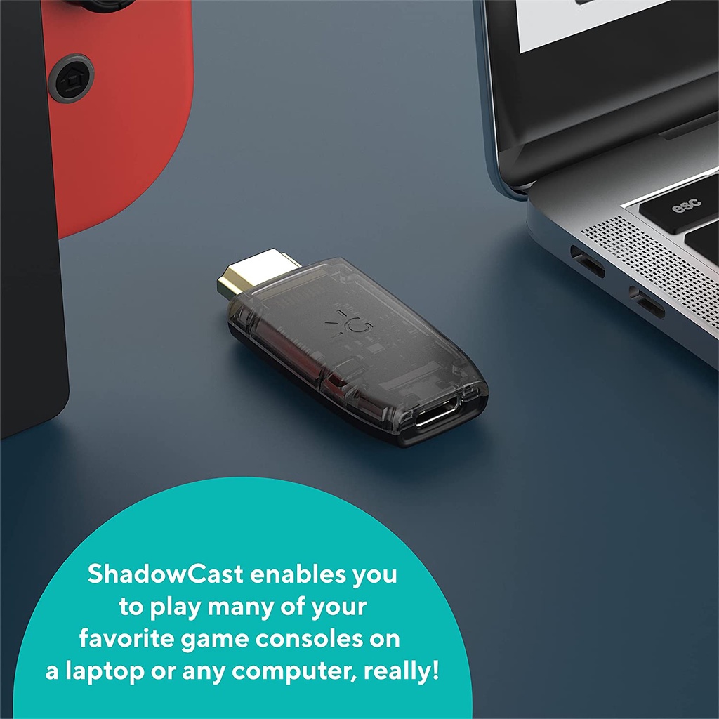 GENKI ShadowCast Easily Connect and Play Game Consoles