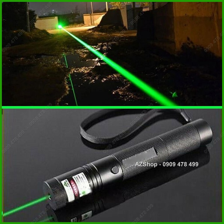 BÚT LASER XANH PIN SẠC CÓ KHÓA AN TOÀN - 5218