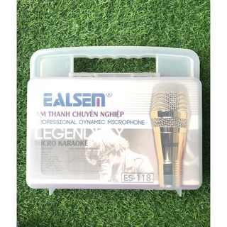 MICRO CÓ DÂY KARAOKE CAO CẤP EALSEM ES - 118 ( HÁT CỰC NHẸ )