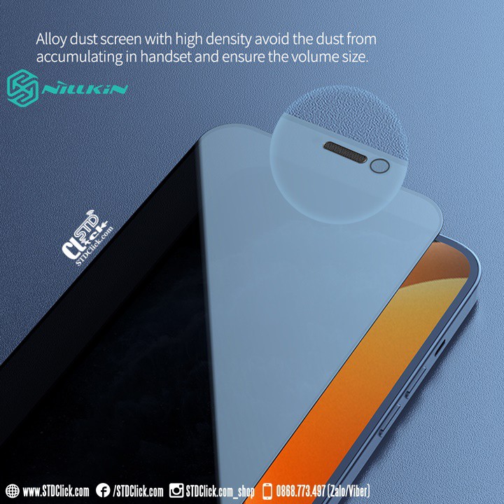 KÍNH CƯỜNG LỰC IPHONE 12 PRO MAX NILLKIN GUARDIAN CHỐNG NHÌN TRỘM CHÍNH HÃNG