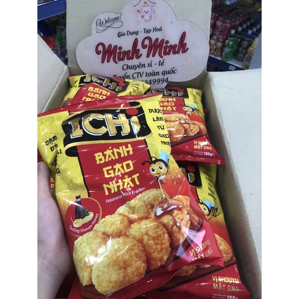 Bánh gạo ichi nhật 180g
