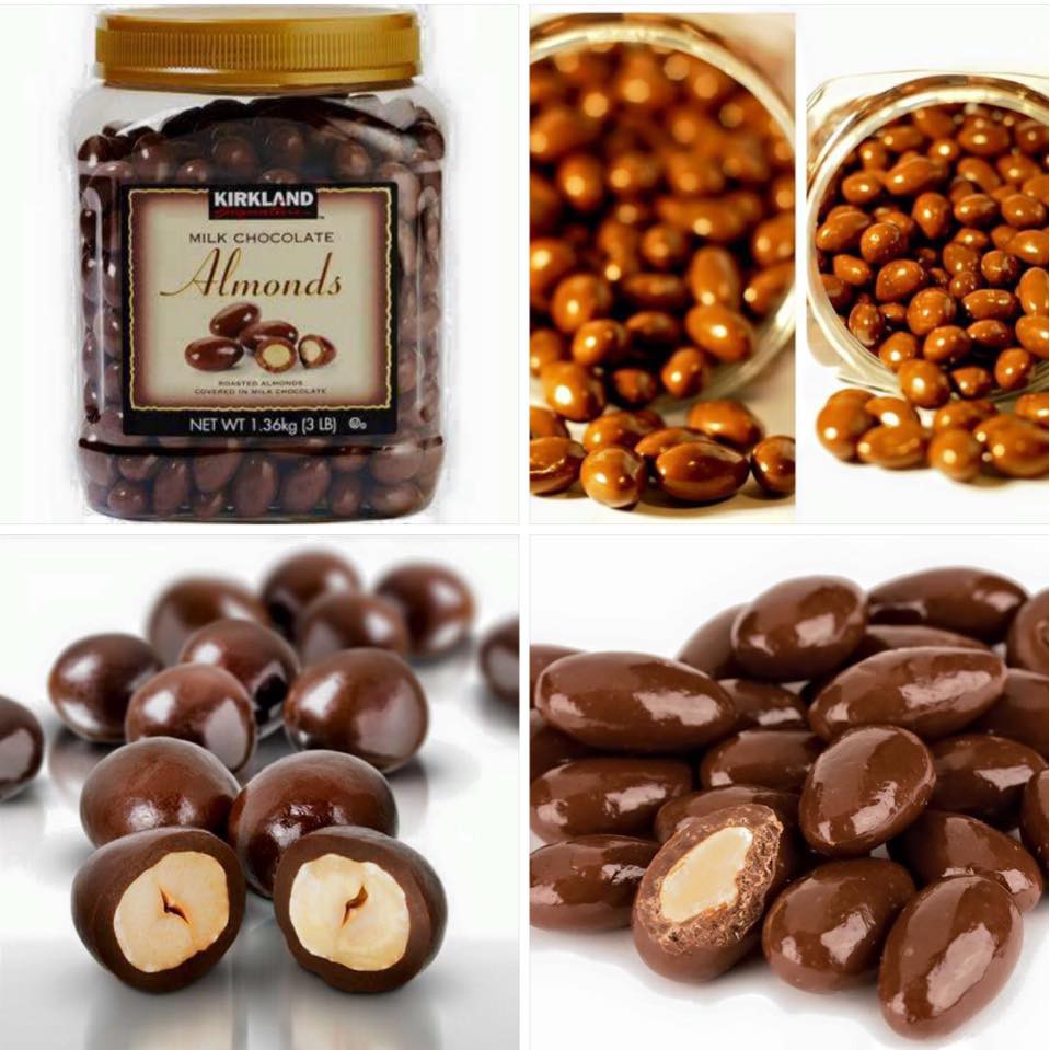 Hộp kẹo Chocolate/ socolate Kirkland Mỹ nhân nho và hạnh nhân| Siêu Thị Mới