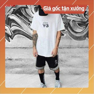 Quần short thể thao nam ba sọc y3, quần short nam thể thao, quần short y3,quần short nam, quần sọt