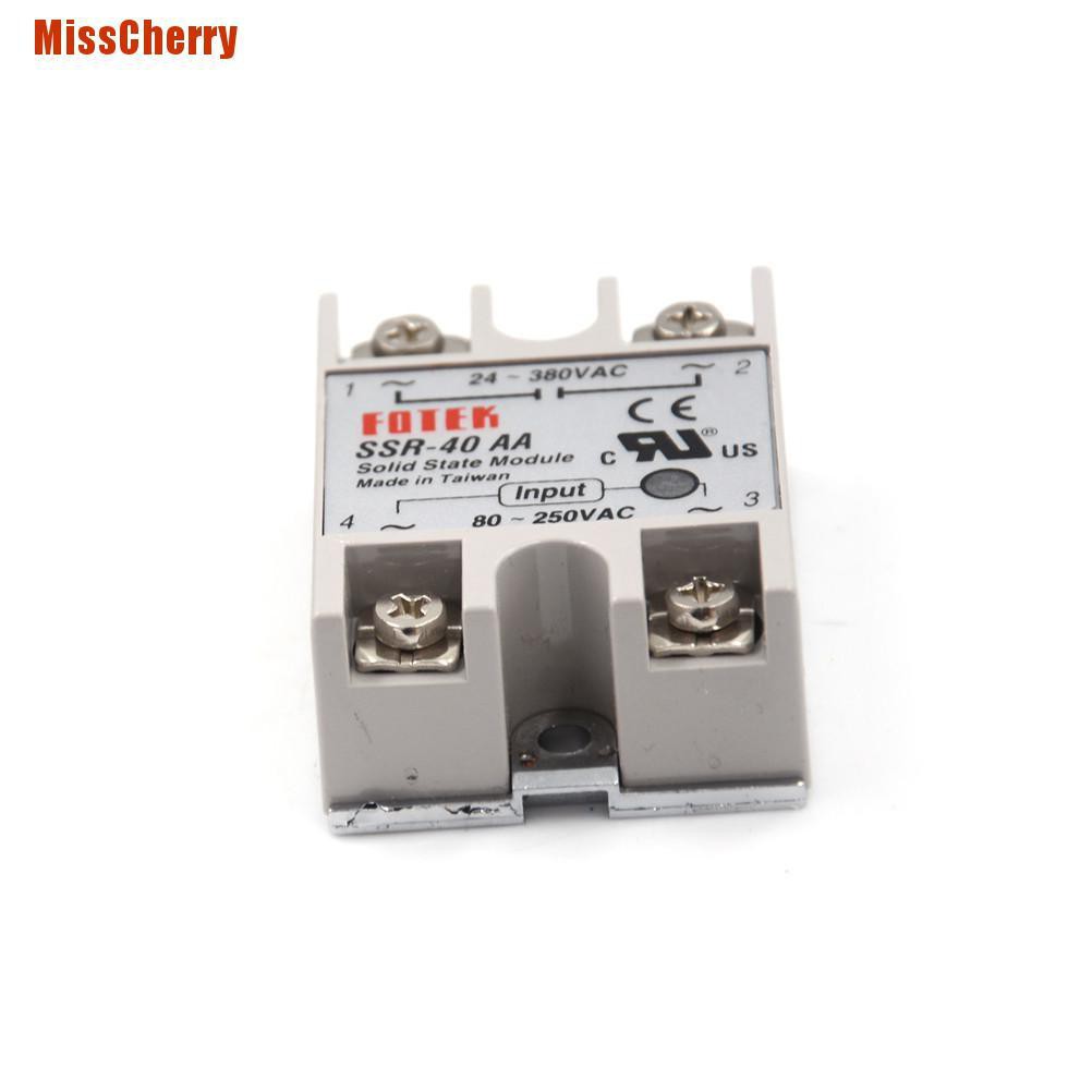 Rơ Le Thái Lan Chất Lượng Cao Ssr-40aa-h 40a Ac 90-480v