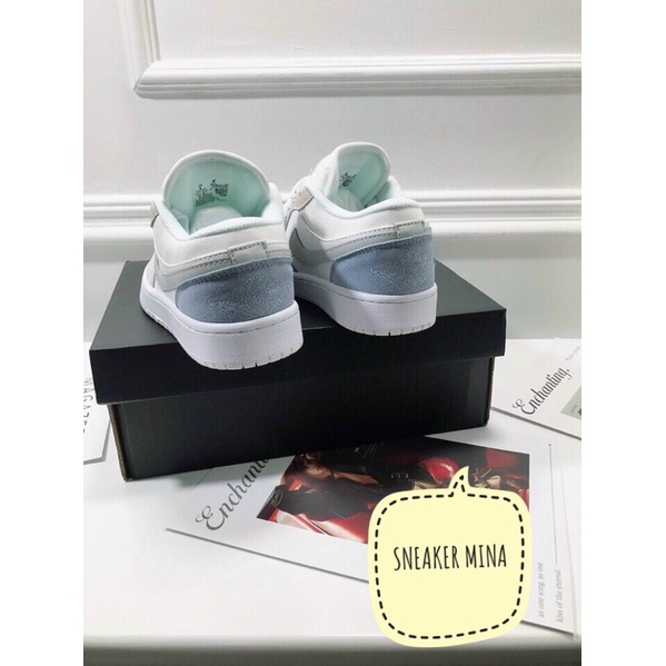 Jordan paris low  . Giày thể thao nam nữ sneaker 11 jd1 cổ thấp full box