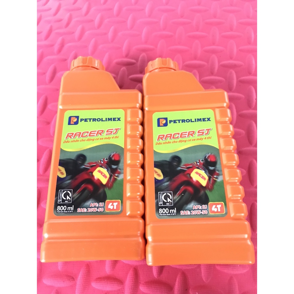 Dầu nhớt Petrolimex Racer SJ - Dành cho xe máy động cơ 4 kỳ 800ml