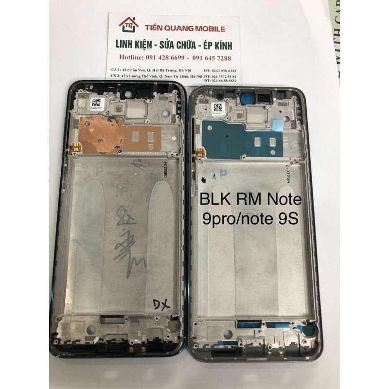 Khung xương đt Xiaomi Redmi Note 9Pro/Note 9S