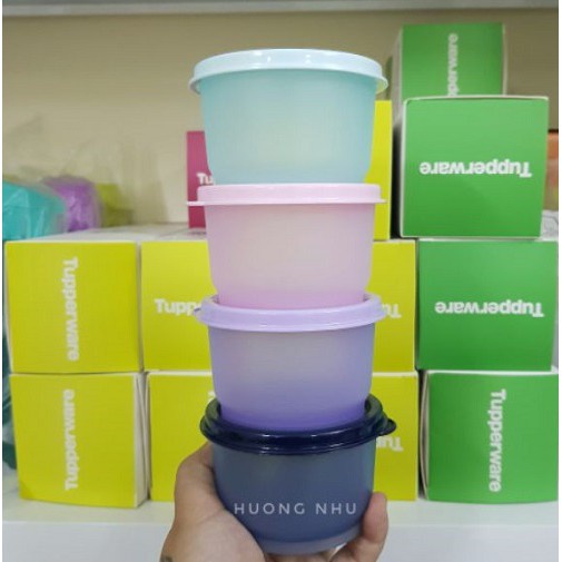 Hộp bảo quản thực phẩm Snack Cup 140ml Tupperware kín nước nhựa nguyên sinh an toàn