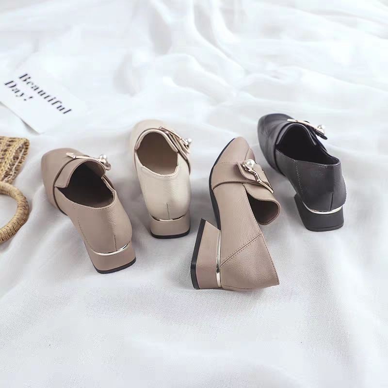 Giày tây nữ Hàn Quốc da mềm - GIÀY Oxford Hàng chuẩn Qc | BigBuy360 - bigbuy360.vn