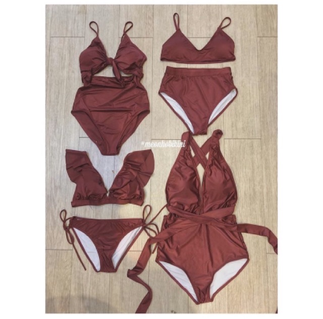 Bikini đỏ rượu meobikini | BigBuy360 - bigbuy360.vn