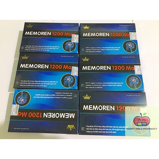 MEMOREN 1200 MAX – Tăng cường tuần hoàn não, hỗ trợ giảm đau đầu, mất ngủ, chóng mặt giảm trí nhớ