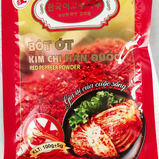 Bột ớt kim chị hàn quốc 100g