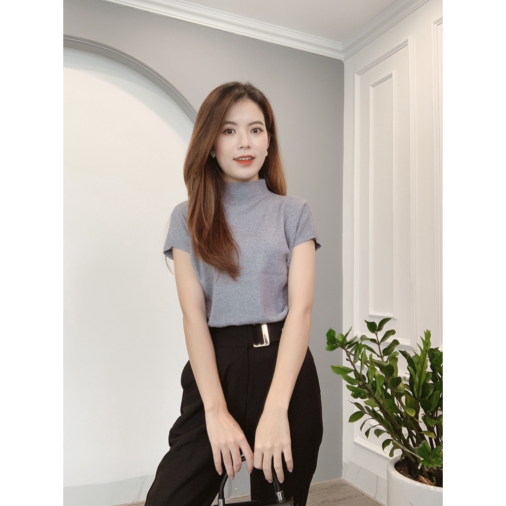 Áo Len Trơn Màu Tay Hến - Thời Trang Nữ MIN House | BigBuy360 - bigbuy360.vn