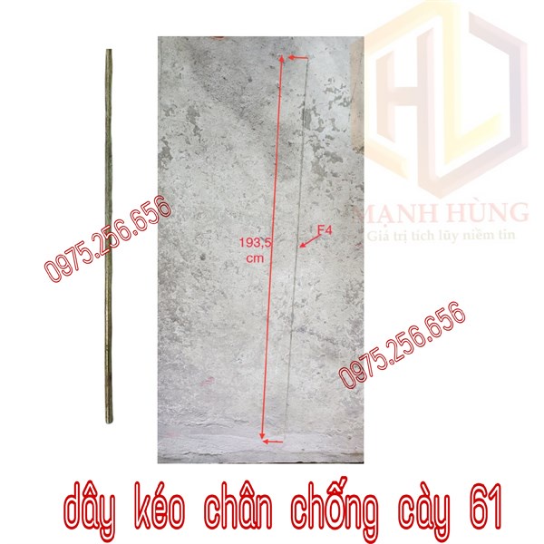 dây kéo chân chống cày 61