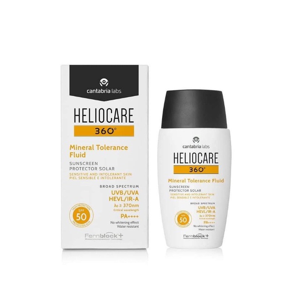 Heliocare 360ºMineral Tolerance Fluid kem chống nắng