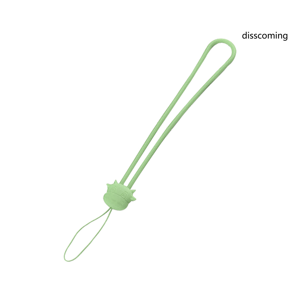 Dây Treo Điện Thoại Hình Đầu Bò Hoạt Hình Bằng Silicon