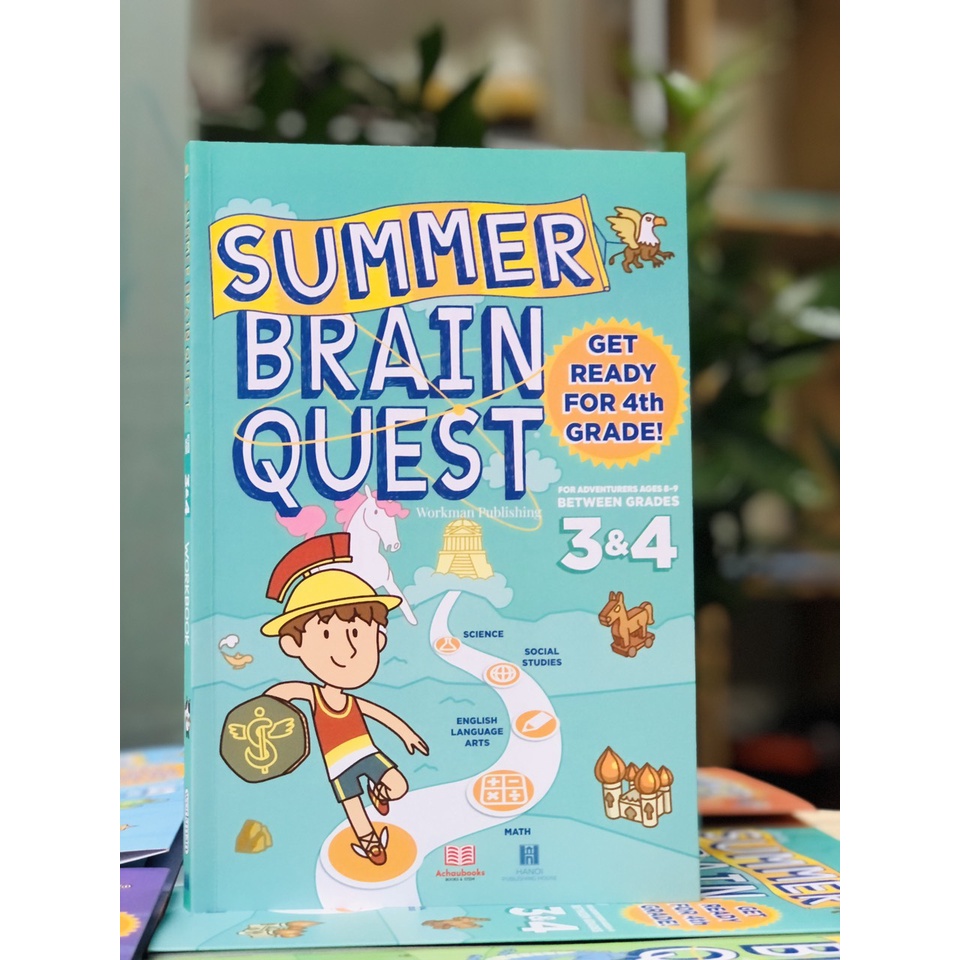 Sách: Tư Duy Trí Não - Summer Brain Quest - Danh cho trẻ từ 5 đến 10 tuổi