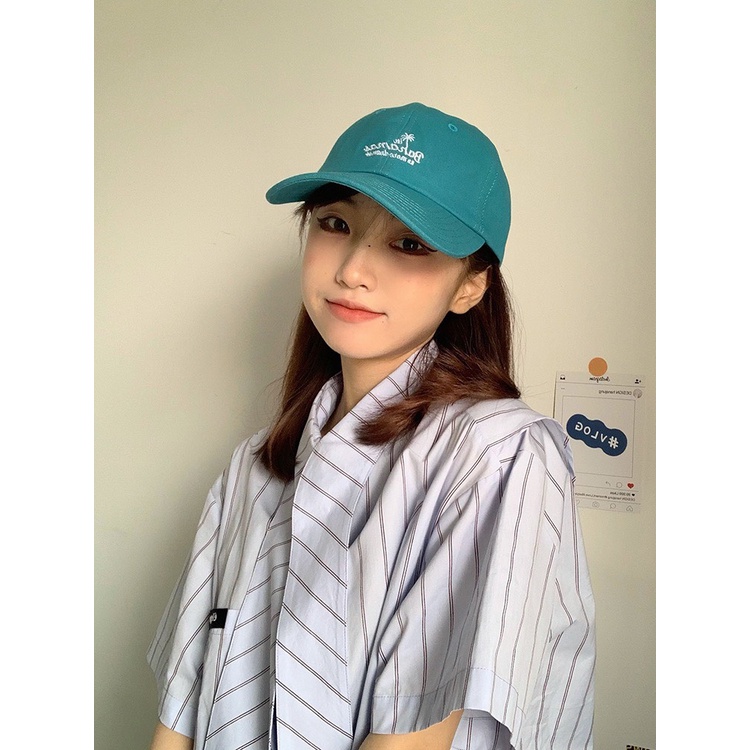 Mũ Lưỡi Trai Thêu Chữ Thời Trang Xuân Hè Unisex Kích Thước Điều Chỉnh Được