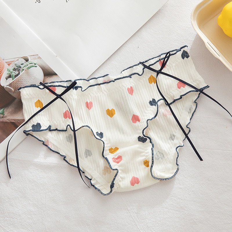 Quần Lót Đôi Couple Cao Cấp Hình Tim  Siêu Kute S82