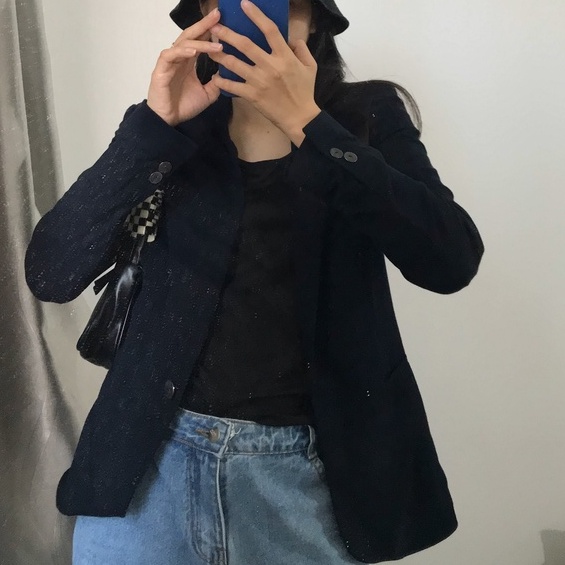 Áo Blazer 2hand thời trang Za.ra giá rẻ sang chảnh Hàn Quốc