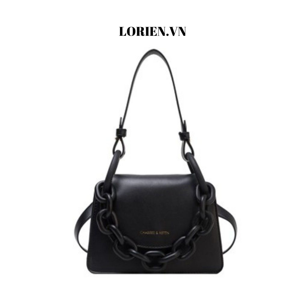 Túi xách nữ đẹp hàng quảng châu LORIEN -  TÚI ĐEO CHÉO PHONG CÁCH HÀN QUỐC MẪU HÓT quai xích thiết kế thời trang