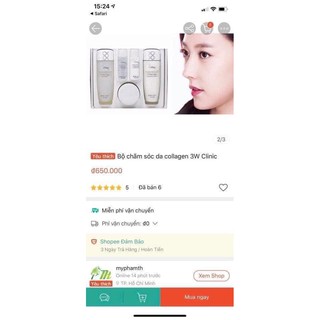 SET DƯỠNG TRẮNG 3W CLINIC