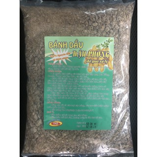 1kg Phân Bánh dầu Đậu Phộng (Đã qua xử lý) - Chuyên dùng bón mai, hoa kiểng bonsai, phong lan, rau màu, cây ăn quả