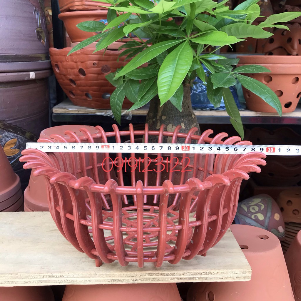 Chậu nhựa mẫu sen fi 30