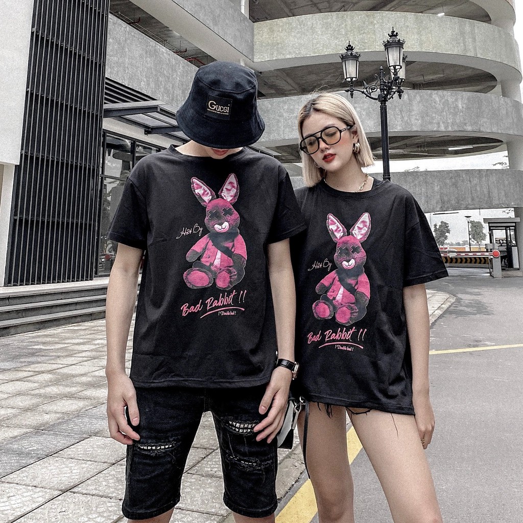 Áo Phông Rộng Dáng Unisex Cho Cả Nam Và Nữ - Áo Thun Thiết Kế In 5D - Chất Vải Cotton Cao Cấp Dày Dặn Mặc Cực Thích T6 | BigBuy360 - bigbuy360.vn