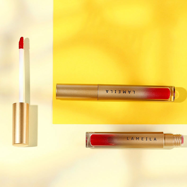 [Hàng mới về] Son kem Lameila chất nhung màu lỳ lâu trôi