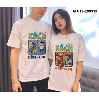 Áo phượt cặp/đôi dễ thương in theo yêu cầu