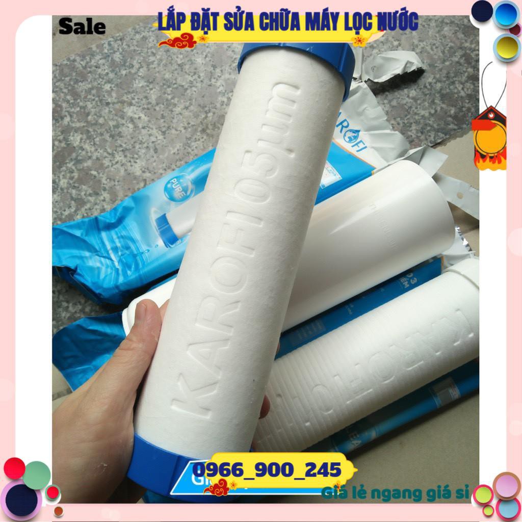 Lõi lọc nước Số 1,2,3  Karofi ️chính hãng ️👉 Lõi lọc nước 123 Karofi 👉 Bộ Lõi Lọc Thô Số 123