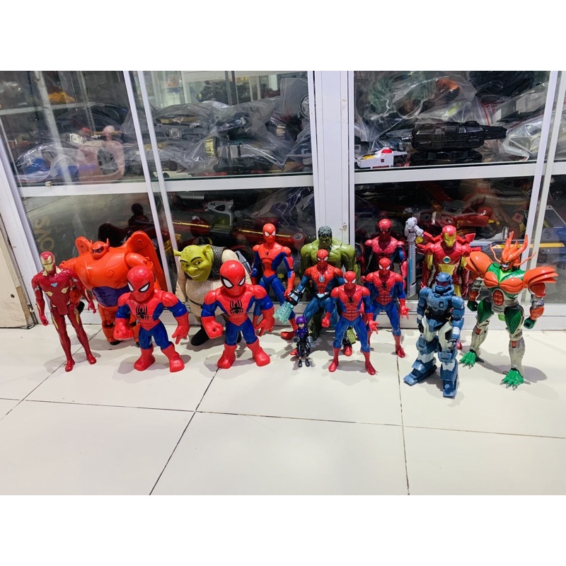 Mô hình Marvel Dc Action Figure 30-40cm( spiderman/ ironman/ captainmarvel/ transfomer/Avision/Supper man/ Batman....