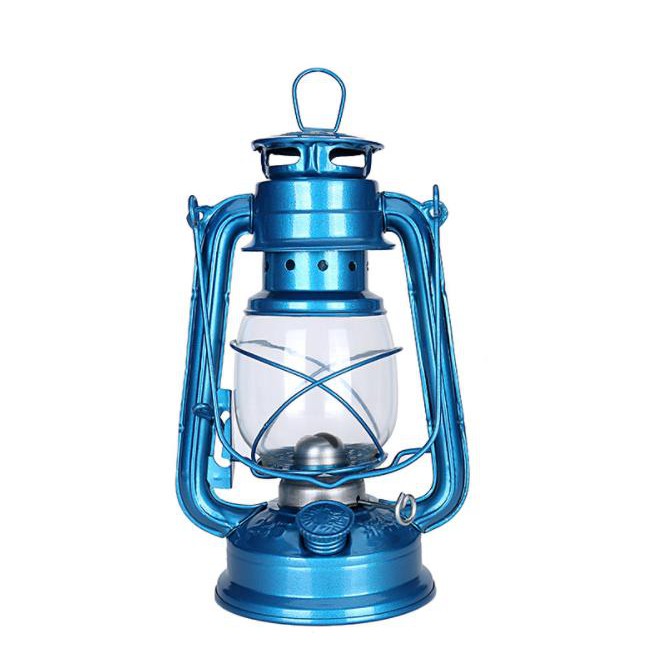 TẶNG 2 BẤC-Đèn bão đèn dầu chống bão nhiều màu cao 24.5cm thắp dầu