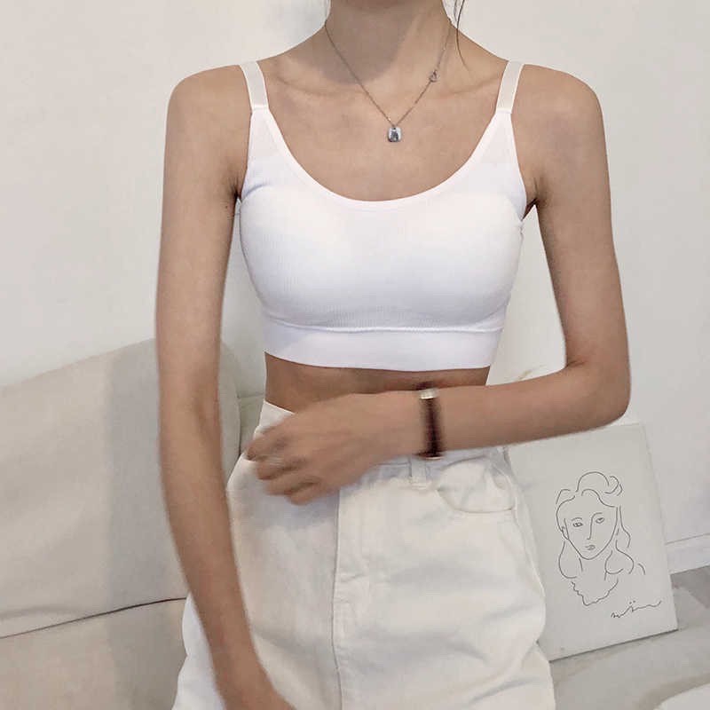 Áo Bra Tập Gym Yoga Gân Tăm Thoáng Mát, Áo Ngực Thể Thao Nữ Trơn Đơn Giản  - OB012