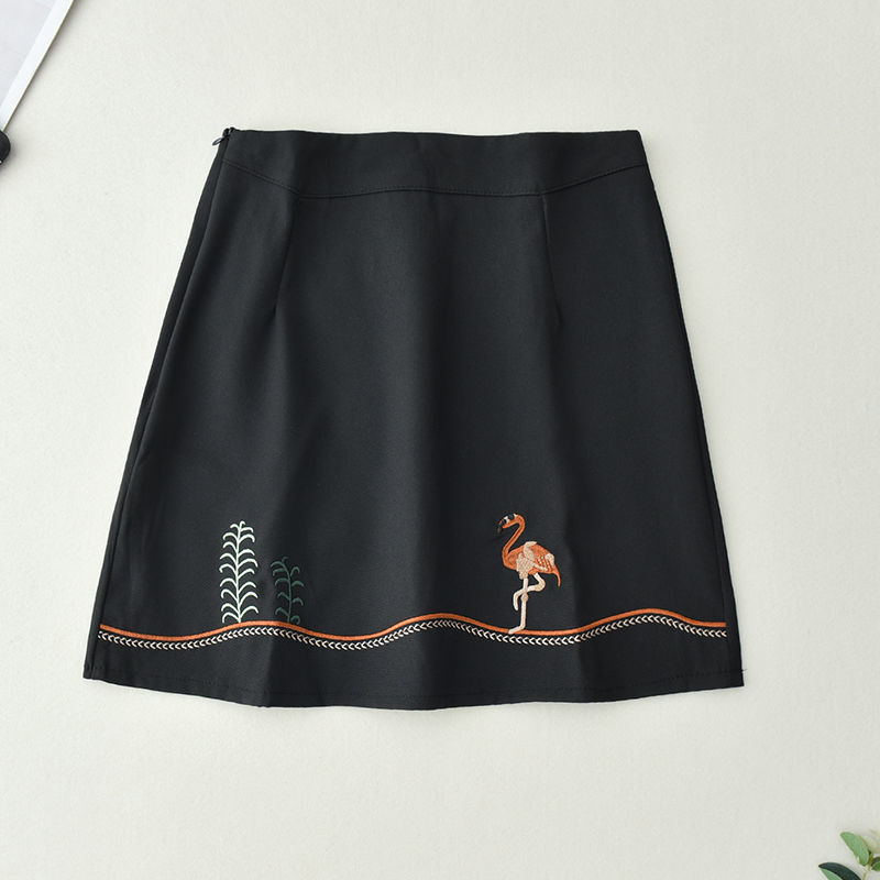 Chân Váy Chữ A Lưng Cao Thêu Họa Tiết Thời Trang Hè 2021 Cho Nữ | BigBuy360 - bigbuy360.vn