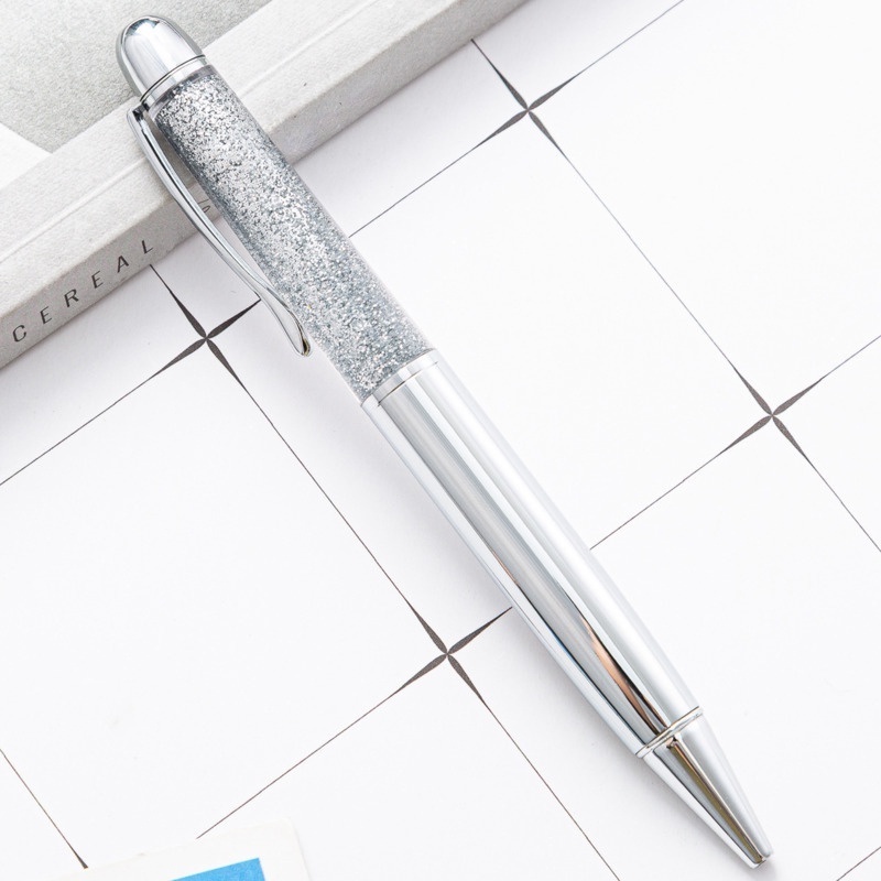 1 Cái Bút Bi Pha Lê Cát Chảy